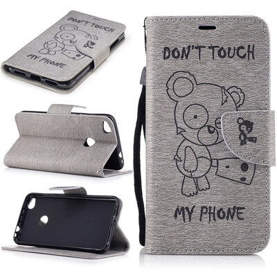 Gray Bear Style Embossing Classic Flip Cover with Stand Function and Credit Card Slot for HUAWEI P8 Lite 2017
Gray Bear Style Embossing Classic Flip Cover with Stand Function and Credit Card Slot for HUAWEI P8 Lite 2017