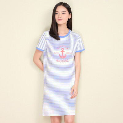 (Conlia) дамы домашний сервис пижамы 2017 весна и лето новый круглый шея с коротким рукавом рукава Duo цвет M 621628048102 
(Conlia) дамы домашний сервис пижамы 2017 весна и лето новый круглый шея с коротким рукавом рукава Duo цвет M 621628048102