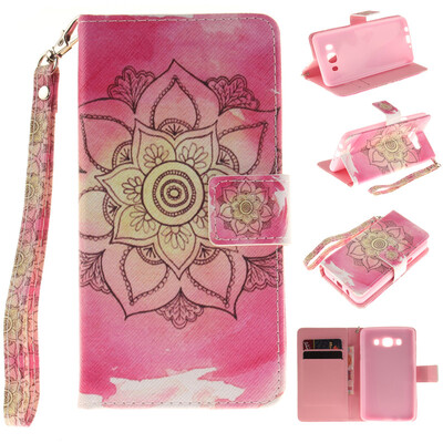Pink flower Design PU Leather Flip Cover Wallet Card Holder Case for SAMSUNG GALAXY J5 2016 /J510
Pink flower Design PU Leather Flip Cover Wallet Card Holder Case for SAMSUNG GALAXY J5 2016 /J510