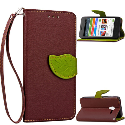 Brown Design PU Leather Flip Cover Wallet Card Holder Case for Alcatel OneTouch Pixi3 5.0
Brown Design PU Leather Flip Cover Wallet Card Holder Case for Alcatel OneTouch Pixi3 5.0