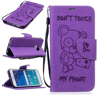 Purple Bear Embossed PU Leather Wallet Case Classic Flip Cover with Stand Function and Credit Card Slot for SAMSUNG GALAXY S6 Edge
Purple Bear Embossed PU Leather Wallet Case Classic Flip Cover with Stand Function and Credit Card Slot for SAMSUNG GALAXY S6 Edge