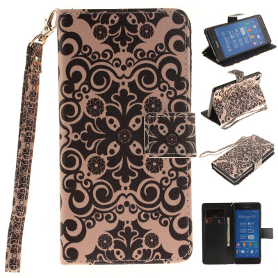Palace flower Design PU Leather Flip Cover Wallet Card Holder Case for SONY Xperia Z3
Palace flower Design PU Leather Flip Cover Wallet Card Holder Case for SONY Xperia Z3