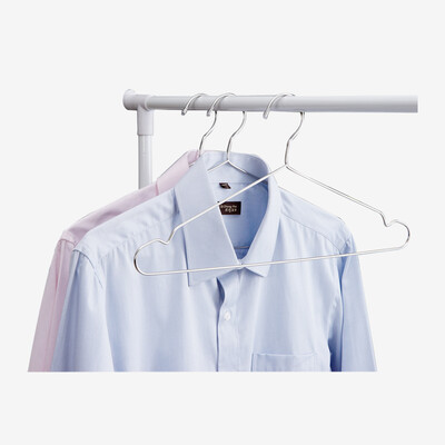 OURUNZE solid stainless steel anti-slip clothes hanger 30 loaded 
OURUNZE solid stainless steel anti-slip clothes hanger 30 loaded