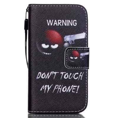 Sharpshooter Design PU Leather Flip Cover Wallet Card Holder Case for SAMSUNG S6EDGEPLUS