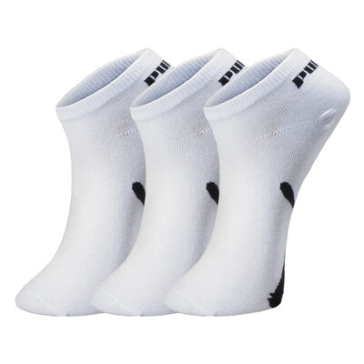 PUMA Puma Socks Men Casual Sports Boat Socks 3 Double M-1027-3 White 3 Free