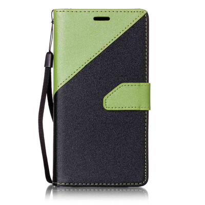 Black + Green Design PU Leather Wallet Case Classic Flip Cover with Stand Function and Credit Card Slot for SONY Xperia X Performa
Black + Green Design PU Leather Wallet Case Classic Flip Cover with Stand Function and Credit Card Slot for SONY Xperia X Performa