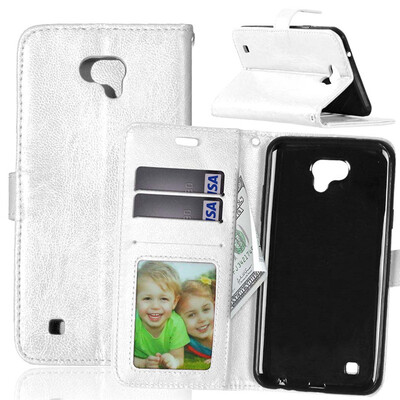 White Style Classic Flip Cover with Stand Function and Credit Card Slot for LG X Cam K580Y
White Style Classic Flip Cover with Stand Function and Credit Card Slot for LG X Cam K580Y
