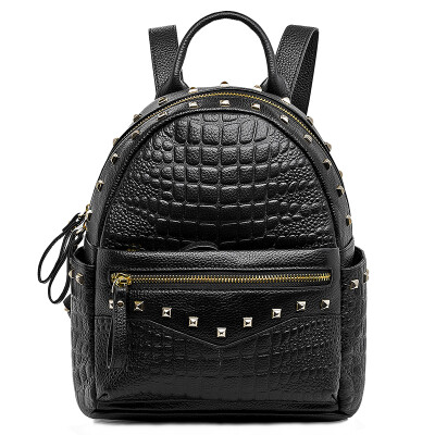 BOSTANTEN (BOSTANTEN) shoulder bag casual fashion trendy female bag Korean rivet mini backpack B753041W black
BOSTANTEN (BOSTANTEN) shoulder bag casual fashion trendy female bag Korean rivet mini backpack B753041W black