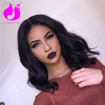 Amethyst Grade 8A Peruvian Human Hair Lace Front Wig Natural Wave Short Bob Wig 12-14 Inch Short Bob Lace Front Human Hair Wigs
Amethyst Grade 8A Peruvian Human Hair Lace Front Wig Natural Wave Short Bob Wig 12-14 Inch Short Bob Lace Front Human Hair Wigs