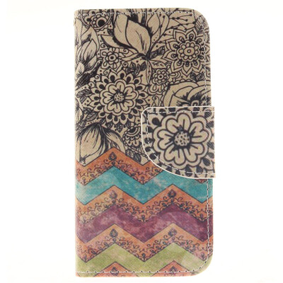 Wave flower Design PU Leather Flip Cover Wallet Card Holder Case for IPHONE 5C 
Wave flower Design PU Leather Flip Cover Wallet Card Holder Case for IPHONE 5C