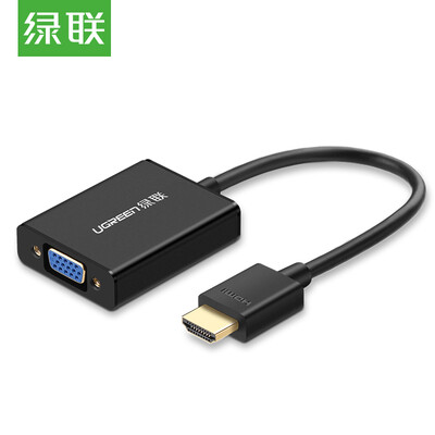 Green UGREEN HDMI to VGA cable adapter with audio port HD video converter notebook millet box cable TV projector adapter white 40212
Green UGREEN HDMI to VGA cable adapter with audio port HD video converter notebook millet box cable TV projector adapter white 40212