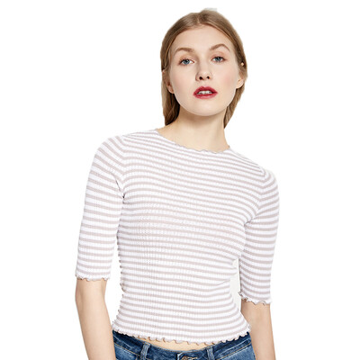 UR Women&39s elegant Slim was thin round collar wild warm knit T-shirt WE40R9BN2000 shallow card
UR Women&39s elegant Slim was thin round collar wild warm knit T-shirt WE40R9BN2000 shallow card