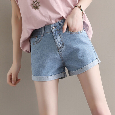City plus CITYPLUS art high waist wide wide leg flanging curling female wild was thin female denim shorts hot pants CWDK174472 blue 28
City plus CITYPLUS art high waist wide wide leg flanging curling female wild was thin female denim shorts hot pants CWDK174472 blue 28