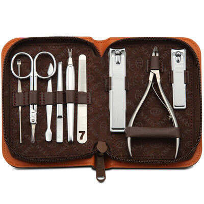 777 Nail Knife Set Nail Scissors Repair Repair Manicure Set 9pcs Set TS-1517K Orange
777 Nail Knife Set Nail Scissors Repair Repair Manicure Set 9pcs Set TS-1517K Orange