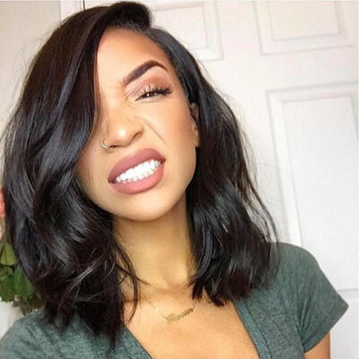 150% Density Short Human Hair Bob Wigs For Black Women Glueless Full Lace Bob Wig Lace Front Human Hair Wigs Bob Natural Wave
150% Density Short Human Hair Bob Wigs For Black Women Glueless Full Lace Bob Wig Lace Front Human Hair Wigs Bob Natural Wave