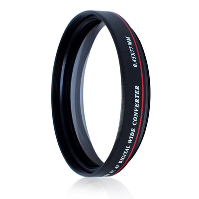 Jimmy (ZOMEI) 52mm 0.45X times ultra-thin Slim wide-angle mirror no dark corners farther and wider enjoy the visual experience more wide viewing angle
Jimmy (ZOMEI) 52mm 0.45X times ultra-thin Slim wide-angle mirror no dark corners farther and wider enjoy the visual experience more wide viewing angle