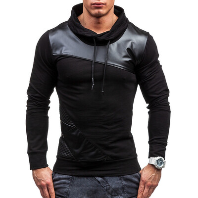 New Mens Casual Stitching Hooded Fleece Pullover Hoodies
New Mens Casual Stitching Hooded Fleece Pullover Hoodies