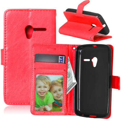 Red Style Classic Flip Cover with Stand Function and Credit Card Slot for Alcatel Pixi 3 4
Red Style Classic Flip Cover with Stand Function and Credit Card Slot for Alcatel Pixi 3 4