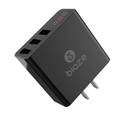 BIAZE 3C сертификация 3 USB многофункциональный зарядный телефон плоский зарядный разъем с цифровым дисплеем M11 черный поддержка Apple / Samsung / просо / Huawei / oppo / vivo
BIAZE 3C сертификация 3 USB многофункциональный зарядный телефон плоский зарядный разъем с цифровым дисплеем M11 черный поддержка Apple / Samsung / просо / Huawei / oppo / vivo