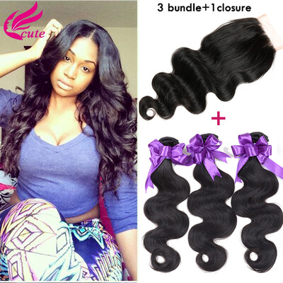Brazilian Human Hair with Closure Nature Color Brazilian Virgin Hair With Closure 3/4 Brazilian Body Wave Bundles With Closure
Brazilian Human Hair with Closure Nature Color Brazilian Virgin Hair With Closure 3/4 Brazilian Body Wave Bundles With Closure