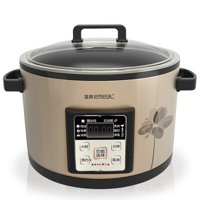 Yimei (EMEAL) электрический горшок для тушения горшков электрический горшок для тушения горшка из трех желчных пузырей может быть запланировано по истечении времени, установленного для воды, 1.8L YM-G18EW 
Yimei (EMEAL) электрический горшок для тушения горшков электрический горшок для тушения горшка из трех желчных пузырей может быть запланировано по истечении времени, установленного для воды, 1.8L YM-G18EW