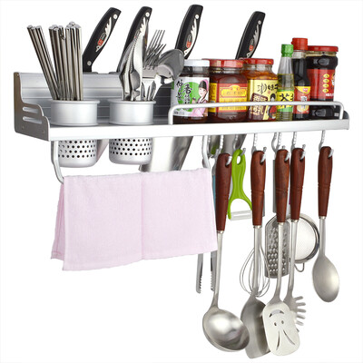Ji Rui storage shelf space aluminum kitchen chopsticks cage knife spoon scoop 60CM double cup storage rack combination rack JR3058-2 seasoning storage rack
Ji Rui storage shelf space aluminum kitchen chopsticks cage knife spoon scoop 60CM double cup storage rack combination rack JR3058-2 seasoning storage rack