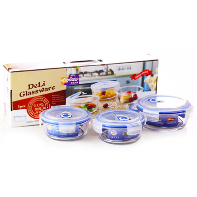 【Jingdong Supermarket】 Aglaiya Aglaia heat-resistant tempered glass crisper lunch box three-piece microwave oven oven lunch round 680ml * 1 + 420ml * 2 gift box
【Jingdong Supermarket】 Aglaiya Aglaia heat-resistant tempered glass crisper lunch box three-piece microwave oven oven lunch round 680ml * 1 + 420ml * 2 gift box
