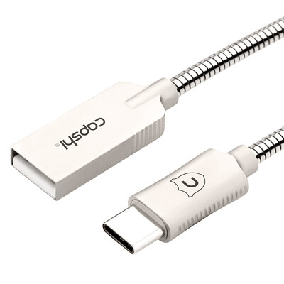 Capshi Type-C кабель для передачи данных Эндрюс мобильный телефон зарядное устройство Q1 металлическая пружина 1-метровая серебристая поддержка Huawei P9 / Mang 5 / слава V8 музыка как 1S2 просо 4C / 56
Capshi Type-C кабель для передачи данных Эндрюс мобильный телефон зарядное устройство Q1 металлическая пружина 1-метровая серебристая поддержка Huawei P9 / Mang 5 / слава V8 музыка как 1S2 просо 4C / 56