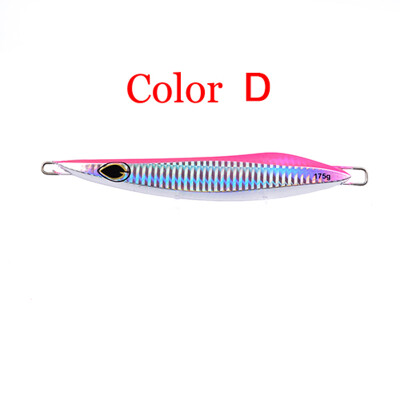 CXSHOWE Metal Fishing Bait 175G/16CM Lead Fish Jig Fishing Lure 7 Colors Scale Artificial Hard Jigging Baits Luer016
CXSHOWE Metal Fishing Bait 175G/16CM Lead Fish Jig Fishing Lure 7 Colors Scale Artificial Hard Jigging Baits Luer016