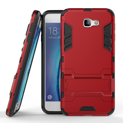 Red Slim Robot Armor Kickstand Shockproof Hard Rugged Rubber Back Case For Samsung Galaxy On5 2016/J5 Prime
Red Slim Robot Armor Kickstand Shockproof Hard Rugged Rubber Back Case For Samsung Galaxy On5 2016/J5 Prime