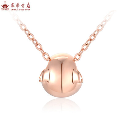 Cuihua (CUIHUA ZHUBAO) small angel 18K gold necklace / rose gold chain chain chain chain chain 2.8-3.0 grams
Cuihua (CUIHUA ZHUBAO) small angel 18K gold necklace / rose gold chain chain chain chain chain 2.8-3.0 grams