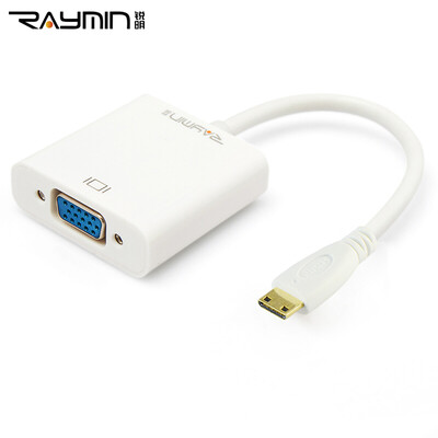 Rui Ming RA215BK-0300 HDMI to VGA cable with audio VGA converter connector HD cable computer box connection video cable 3m
Rui Ming RA215BK-0300 HDMI to VGA cable with audio VGA converter connector HD cable computer box connection video cable 3m