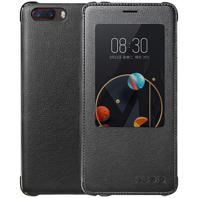 Nubia nubia M2 window cover for M2 NX551J mobile phone black