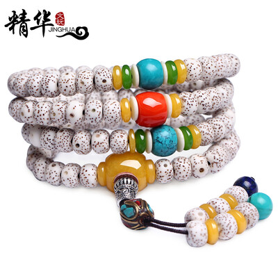 The essence of high-density dry grinding moon and moon Bodhi Buddha beads hand string 108 Bodhi child male hand string female necklace Liu green flower red 6x8mm essence section
The essence of high-density dry grinding moon and moon Bodhi Buddha beads hand string 108 Bodhi child male hand string female necklace Liu green flower red 6x8mm essence section