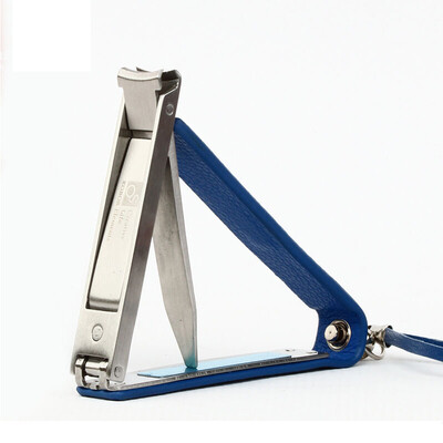 Kobo KOBOS KB-6000 flat nail clippers ultra-thin folding nails cut nail clippers with leather blue
Kobo KOBOS KB-6000 flat nail clippers ultra-thin folding nails cut nail clippers with leather blue