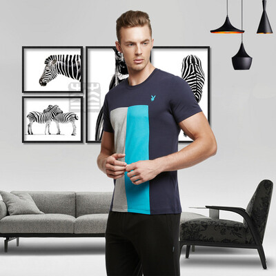 Playboy 4811 Couple Pajamas Men&39s Cotton Home Service Men Spring Summer Short Sleeve Single T-shirt T-shirt Porcelain
Playboy 4811 Couple Pajamas Men&39s Cotton Home Service Men Spring Summer Short Sleeve Single T-shirt T-shirt Porcelain