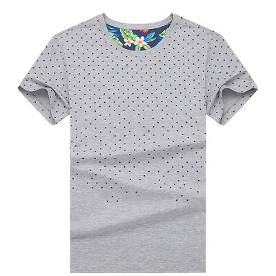 Jane (JIANPU) men's short sleeve T-shirt Korean version of the trend of self-cultivation leisure sports wave point half-sleeved bottom shirt thin paragraph gray 185 / XXL JDT6115161
Jane (JIANPU) men's short sleeve T-shirt Korean version of the trend of self-cultivation leisure sports wave point half-sleeved bottom shirt thin paragraph gray 185 / XXL JDT6115161