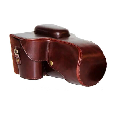 Early passenger SLR camera case holster SLR package EM-213 oil skin brown Canon 6D + standard lens
Early passenger SLR camera case holster SLR package EM-213 oil skin brown Canon 6D + standard lens