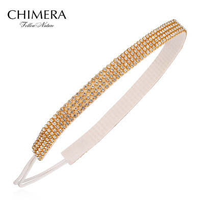 Chimera (CHIMERA) hair ornaments headdress awake stretch hair band hoop gold