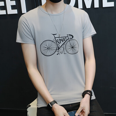 Symbol commune (FUHAOGONGSHE) short-sleeved T-shirt men's casual fashion personality round neck short T men's self-cultivation head half sleeve bottom shirt tide 17030FHT21 gray
Symbol commune (FUHAOGONGSHE) short-sleeved T-shirt men's casual fashion personality round neck short T men's self-cultivation head half sleeve bottom shirt tide 17030FHT21 gray
