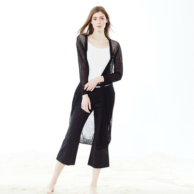 Wandian clothing WANDIAN knit cardigan thin long-sleeved jacket coat 1162W01010
Wandian clothing WANDIAN knit cardigan thin long-sleeved jacket coat 1162W01010