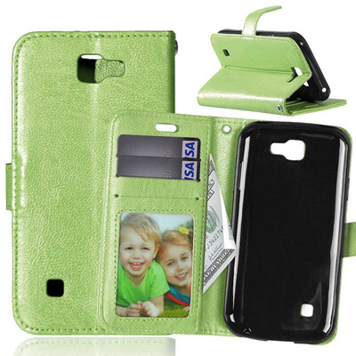 Зеленая классическая флип-обложка с функцией подставки и слотом для кредитных карт для LG K3 LS450
Зеленая классическая флип-обложка с функцией подставки и слотом для кредитных карт для LG K3 LS450