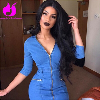 Amethyst 2017 Fashion 150 Density Body Wave Full Lace Human Hair Wigs For Black Women
Amethyst 2017 Fashion 150 Density Body Wave Full Lace Human Hair Wigs For Black Women