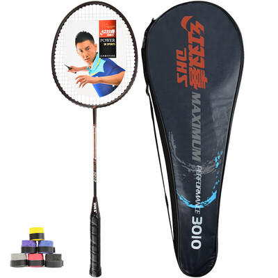 Red Double Happiness DHS badminton racket single shot aluminum feather shot 3010 has been threading
Red Double Happiness DHS badminton racket single shot aluminum feather shot 3010 has been threading