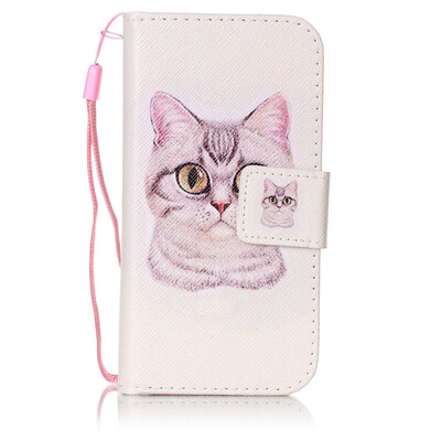 Short Hair Cat Design PU Leather Flip Cover Wallet Card Holder Case for Apple iPod Touch 5
Short Hair Cat Design PU Leather Flip Cover Wallet Card Holder Case for Apple iPod Touch 5