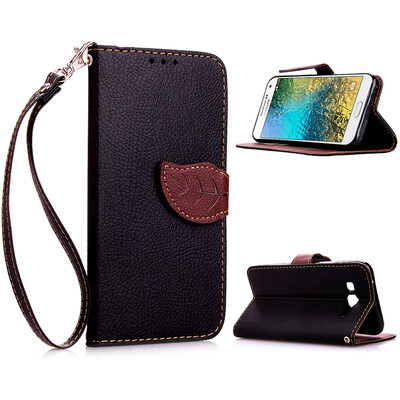 Black Design PU Leather Flip Cover Wallet Card Holder Case for Samsung Galaxy E7E7000
Black Design PU Leather Flip Cover Wallet Card Holder Case for Samsung Galaxy E7E7000