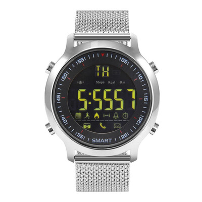Makibes EX18 5ATM Waterproof Sports Smart Watch Bluetooth 4.0 Call SMS Reminder Pedometer Sleep Monitor Compatibie with iOS/Androi
Makibes EX18 5ATM Waterproof Sports Smart Watch Bluetooth 4.0 Call SMS Reminder Pedometer Sleep Monitor Compatibie with iOS/Androi