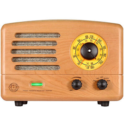 Elvis (MAO KING) Collection level Bluetooth radio speaker cherry wood version
Elvis (MAO KING) Collection level Bluetooth radio speaker cherry wood version