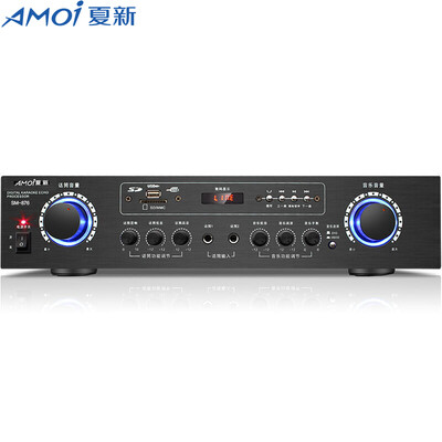 Amoi SA-876 KTV Audio Set Усилитель мощности High Power Professional Stage Home Karaoke Amplifier
Amoi SA-876 KTV Audio Set Усилитель мощности High Power Professional Stage Home Karaoke Amplifier
