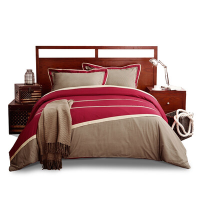 LOVO LOLI life produced cotton twill four-piece double double bed Gino 220 240cm